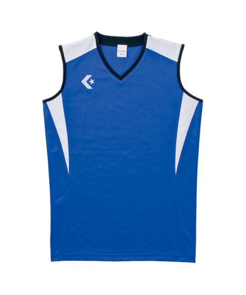 CONVERSE(コンバース)/CONVERSE コンバース バスケット ウィメンズゲームシャツ CB351701 2511/ブルー