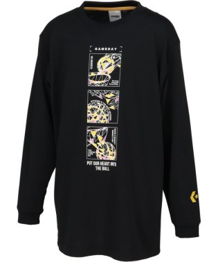 CONVERSE/CONVERSE コンバース バスケット JRプリントロングスリーブシャツ Tシャツ 長袖 ロンT/506046907