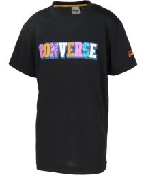 CONVERSE(CONVERSE)/CONVERSE コンバース バスケット ジュニアプリントTシャツ 半袖 トップス バスケ ミニ/ブラック