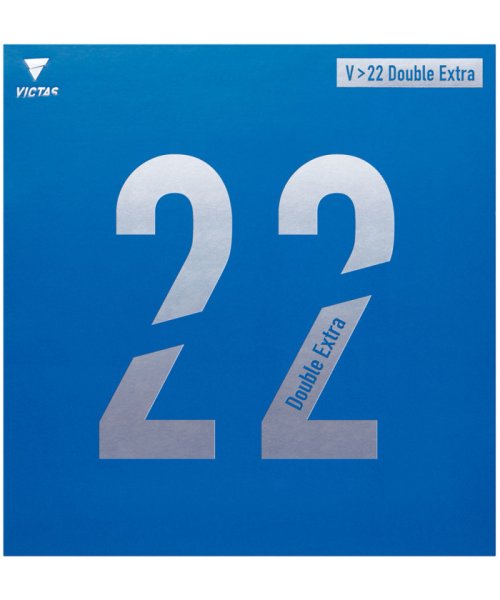 Victus(ヴィクタス)/VICTAS ヴィクタス 卓球 V＞22 ダブルエキストラ 裏ソフトラバー テンション系 ラバー/ブラック
