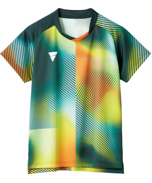 Victus(ヴィクタス)/VICTAS ヴィクタス 卓球 ゲームシャツ V－NGS242 2022年度 男子日本代表モデル JTTA公/グリーン