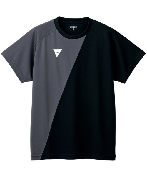 Victus(ヴィクタス)/VICTAS ヴィクタス 卓球 Tシャツ V－TS230 メンズ レディース吸汗速乾 ウエア シャツ /グレー