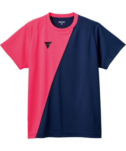 Victus(ヴィクタス)/VICTAS ヴィクタス 卓球 Tシャツ V－TS230 メンズ レディース吸汗速乾 ウエア シャツ /ピンク