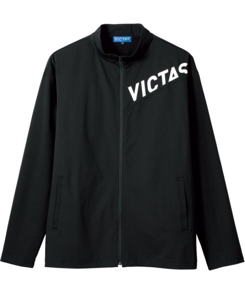 Victus(ヴィクタス)/VICTAS ヴィクタス 卓球 V－NJJ307 トレーニングジャケット ウォームアップ ジャージ /ブラック