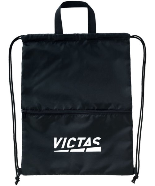 Victus(ヴィクタス)/VICTAS ヴィクタス 卓球 プレイ ロゴ ジム サック PLAY LOGO GYM SACK 卓球 バッグ リ/ブラック
