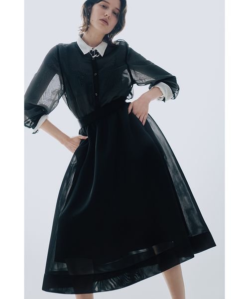 シアーラッセルボリュームスカート 予めご了承ください