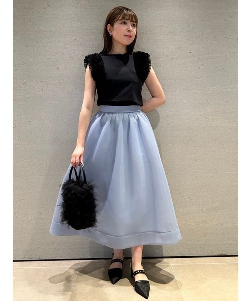 シアーラッセルボリュームスカート 予めご了承ください