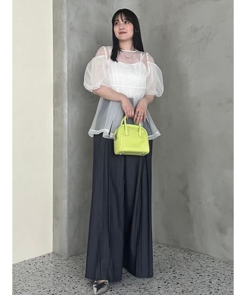 フロントタックフレアパンツ B1671664609(12870円)