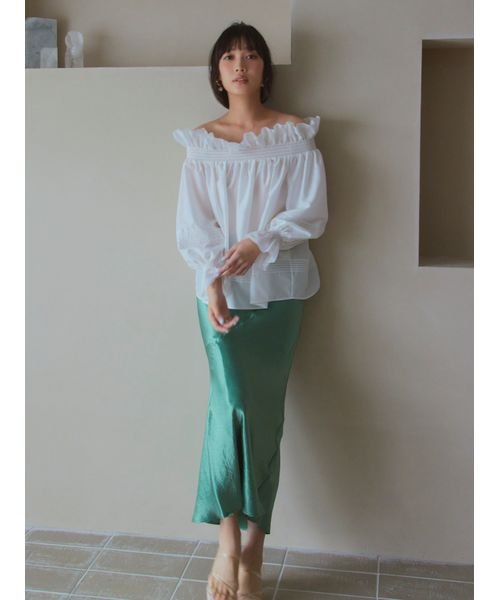 サテンナロースカート サテンナロースカート サテンナロースカート WSO1682131726(12870円)