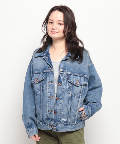 LEVI’S OUTLET(リーバイスアウトレット)/90S TRUCKER SHE'S CLASS/インディゴブルー