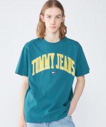 TOMMY JEANS/レギュラーポップカラーバーシティTシャツ/506034486