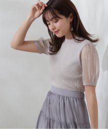 PROPORTION BODY DRESSING/オーガンジースリーブニット/506048541