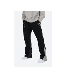 LHP(エルエイチピー)/mnml/ミニマル/CONTRAST BOOTCUT SWEATPANTS(M2021－W196/M2022－W608)/ブラック