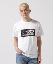 RoyalFlash(ロイヤルフラッシュ)/SY32 by SWEETYEARS/NEW BOX LOGO TEE/ホワイト