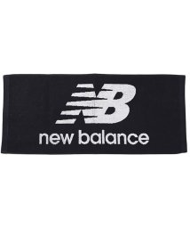 new balance(ニューバランス)/new　balance ニューバランス NBジャガードフェイスタオルロゴマーク LAM35691/ブラック
