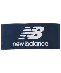 new balance(ニューバランス)/new　balance ニューバランス NBジャガードフェイスタオルロゴマーク LAM35691/ネイビー