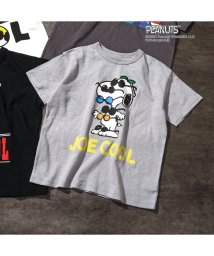 BREEZE(ブリーズ)/PEANUTS【JOE COOL】バリエーションTシャツ/グレー