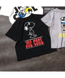 BREEZE(ブリーズ)/PEANUTS【JOE COOL】バリエーションTシャツ/ブラック