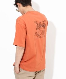 a.v.v (MEN)/【ucaU×a.v.vコラボ】プリントワイドシルエットTシャツ/505914514