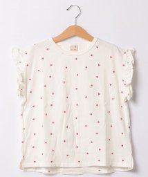 petit main(プティマイン)/【プティプラ】GIRLS半袖Tシャツ/オフホワイト