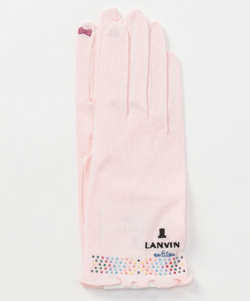 LANVIN en Bleu（GLOVE）(ランバンオンブルー（手袋）)/UVグローブ/ライトピンク