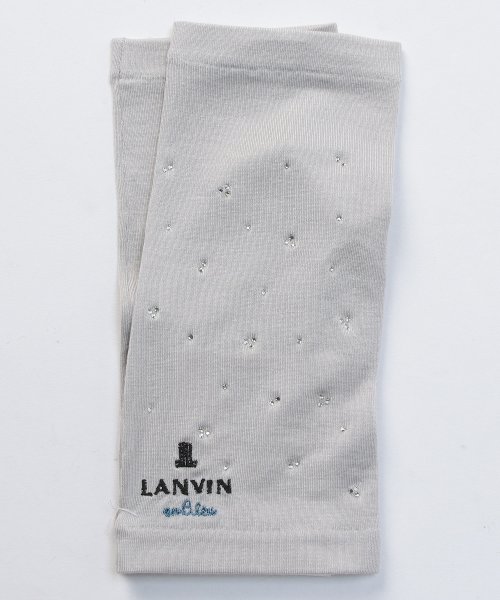 LANVIN en Bleu（GLOVE）(ランバンオンブルー（手袋）)/UVグローブ/ライトグレー