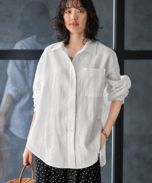 STYLE DELI/【LUXE】リネン100%リラックスシャツ/506050182