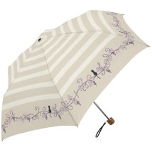 BACKYARD FAMILY(バックヤードファミリー)/ブラックコーティング 晴雨兼用 50cm テキスタイル 折りたたみ傘/その他