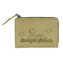 BACKYARD FAMILY(バックヤードファミリー)/PEANUTS Beagle 二つ折り財布/グリーン