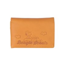 BACKYARD FAMILY(バックヤードファミリー)/PEANUTS Beagle 二つ折り財布/キャメル