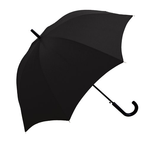 BACKYARD FAMILY(バックヤードファミリー)/ブラックコーティング晴雨兼用傘 65cm/ブラック