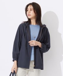 J.PRESS LADIES(J．プレス　レディス)/【洗える】80/1スパンタイプライター フーデッド アウター/ネイビー系