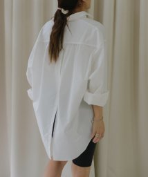 PAL OUTLET(パル　アウトレット)/【Pasterip】Design big shirt/オフホワイト