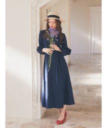 Maison de FLEUR Petite Robe(メゾンドフルール　プチローブ)/デニムワンピース/ネイビー