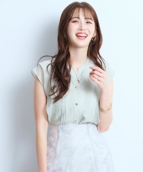 サマーエアリーフリルブラウス 予めご了承ください