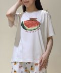 gelato pique/【接触冷感】フルーツアニマルワンポイントＴシャツ/506051845