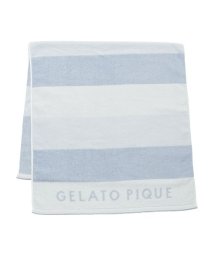 gelato pique(gelato pique)/3ボーダーバスタオル/BLU