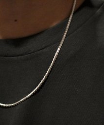 Schott/meian/メイアン/STERLING SILVER PYTHON TAIL CHAIN NECKLACE/パイソンテールチェーンネックレス/504862209