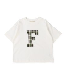 FITH(フィス)/さらさら天竺Fロゴ半袖Tシャツ/ホワイト