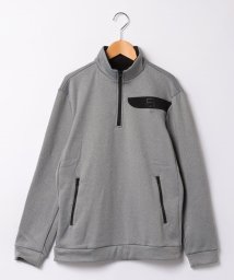 EDWIN/#EDWIN GOLF HALF ZIP MIDLER GRAY/505942937