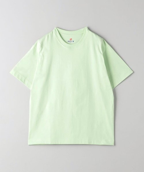 BEAUTY&YOUTH UNITED ARROWS(ビューティーアンドユース　ユナイテッドアローズ)/【別注】 ＜Hanes＞ ビーフィー Tシャツ/LIME