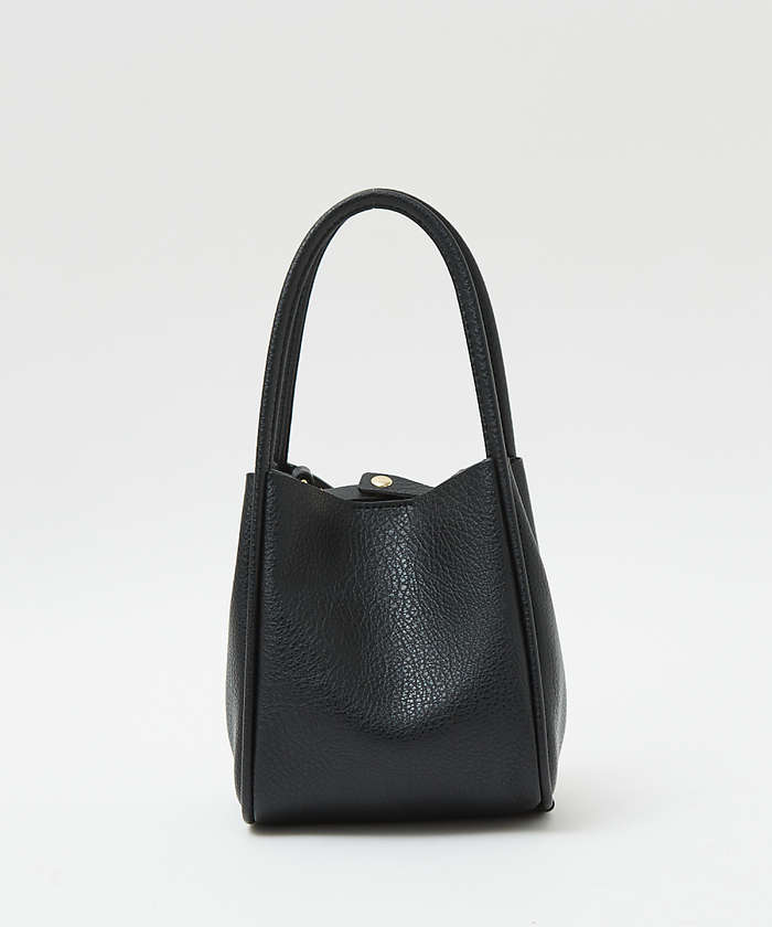 LOWELLThings ●SOEUR/ミニショルダーバケットバッグ(ポーチ付) ブラック F LOWELLThings ●SOEUR/ミニショルダーバケットバッグ(ポーチ付) ブラック F