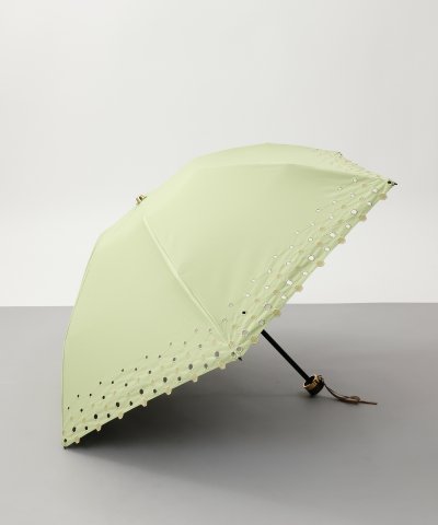 Beaurance （ビューランス）ボーラー刺繍 晴雨兼用折り畳みミニ傘