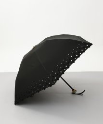 Beaurance LX(ビューランス)/Beaurance （ビューランス）ボーラー刺繍 晴雨兼用折り畳みミニ傘/ブラック