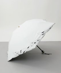 Beaurance LX(ビューランス)/Beaurance （ビューランス）刺繍 晴雨兼用折り畳みミニ傘/ホワイト