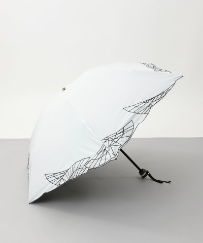 Beaurance （ビューランス）刺繍 晴雨兼用折り畳みミニ傘
