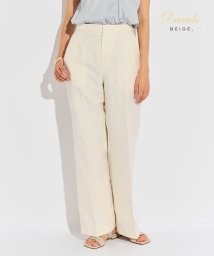 BEIGE，(ベイジ，)/【VERY NaVY 6月号掲載】 CAROLE / ワイドパンツ/ECRU