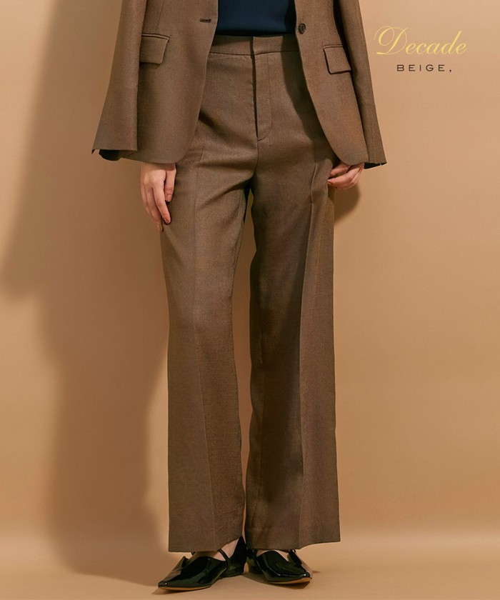 BEIGE CAROLE / ワイドパンツ MOCHA 2 BEIGE CAROLE / ワイドパンツ MOCHA 2