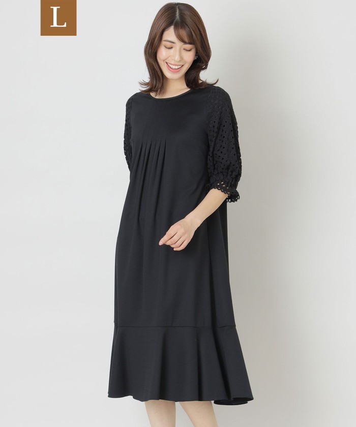 ブラック系｜ワンピース・ドレス｜TO BE CHIC(Lサイズ)(トゥー