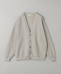 BEAUTY&YOUTH UNITED ARROWS(ビューティーアンドユース　ユナイテッドアローズ)/エアー ミラノリブ Vネック カーディガン/LT.GRAY